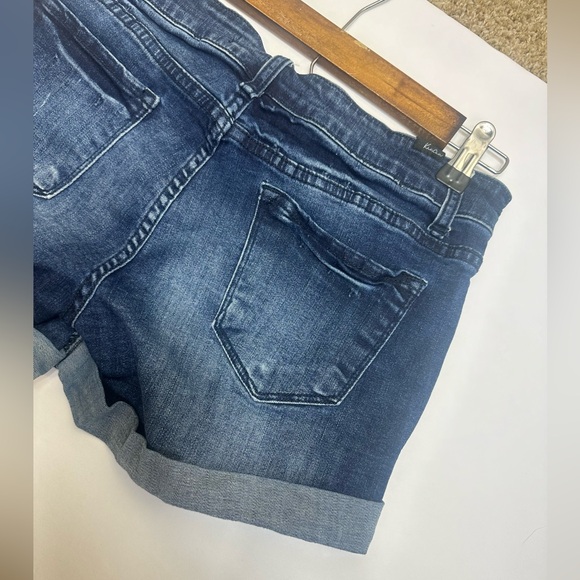 KanCan Stetchy Denim Shorts - Picture 5 of 7